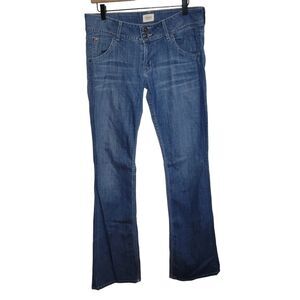 Hudson flap pocket mid-rise bootcut denim jeans Size 29
